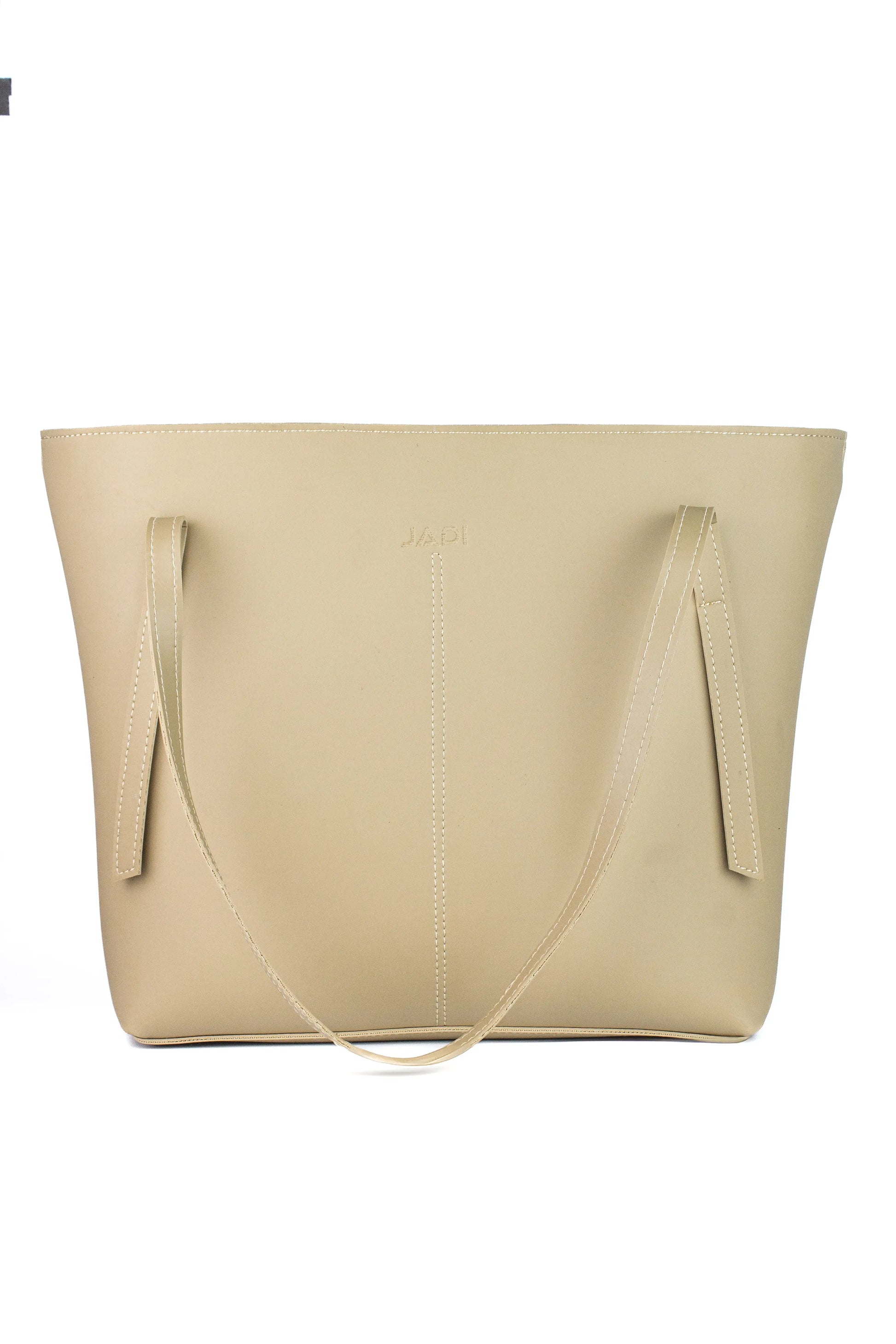 Lunéa Tote Beige flat lay — quiet luxury tote bag Pakistan