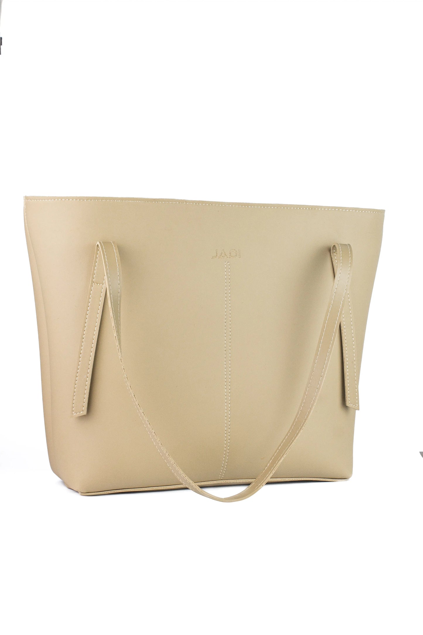 Lunéa Tote Beige lifestyle — everyday minimal tote JADI Pakistan