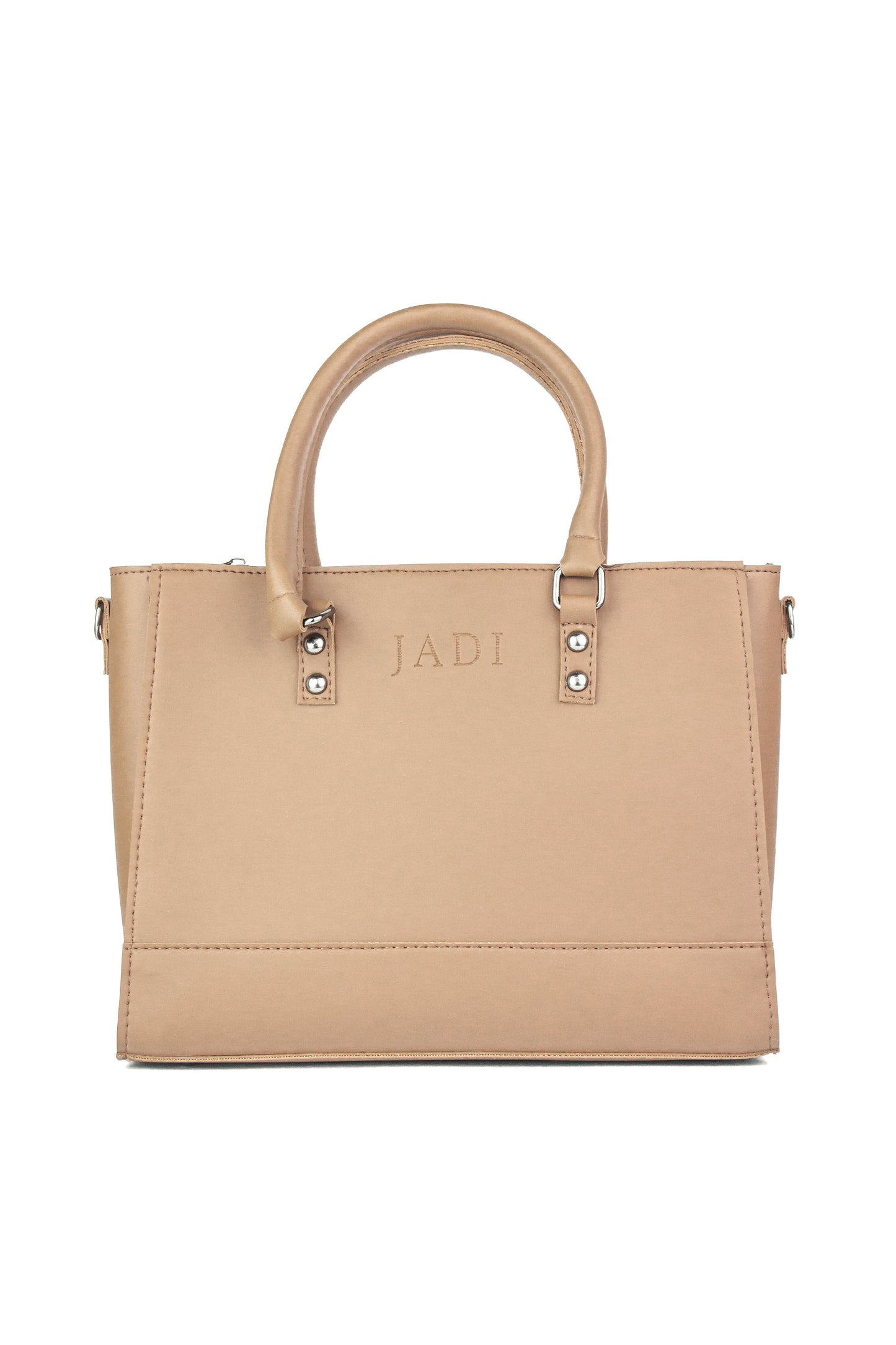 Soléa Handbag Beige front view — quiet luxury handbag Pakistan