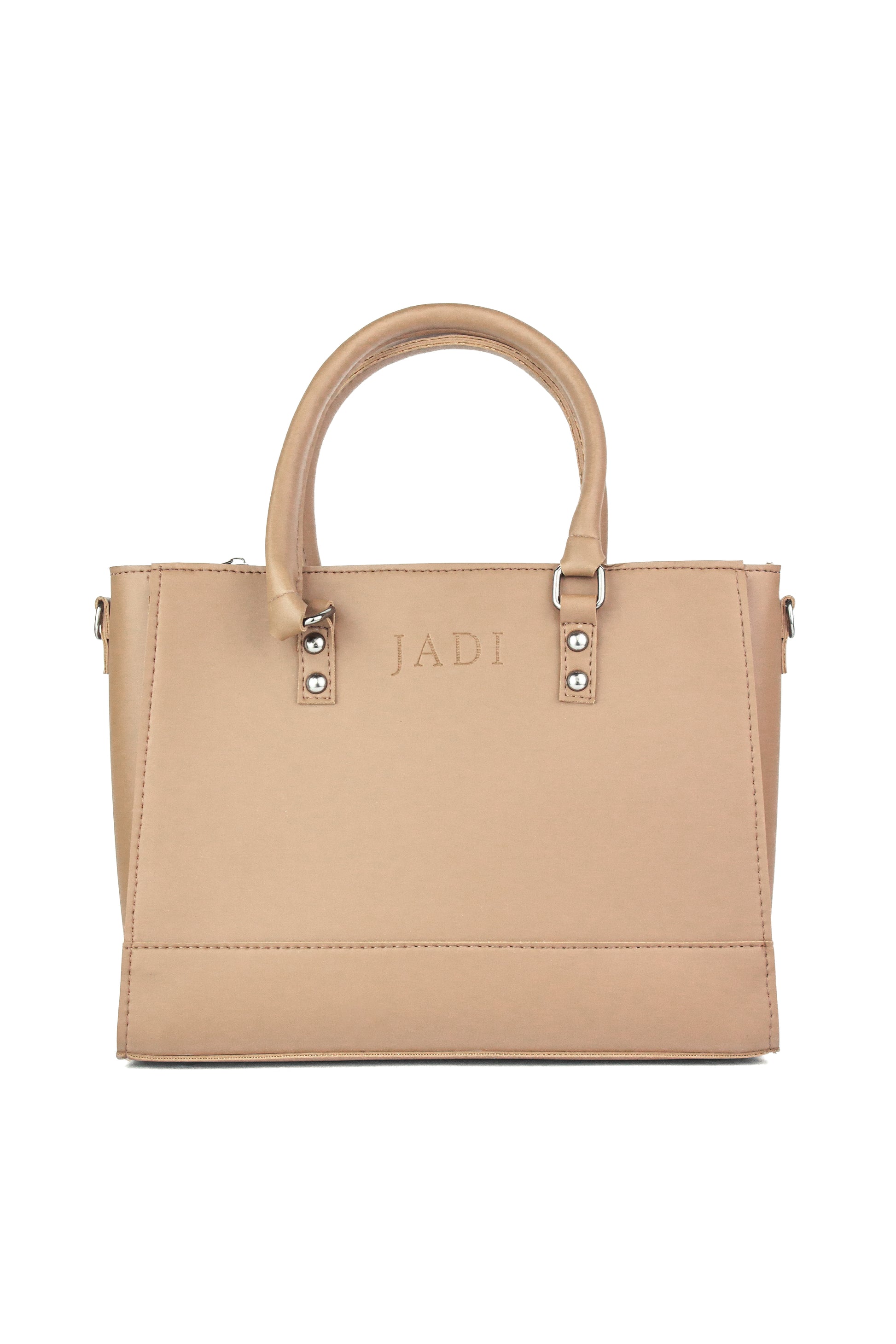 Soléa Handbag Beige front view — quiet luxury handbag Pakistan