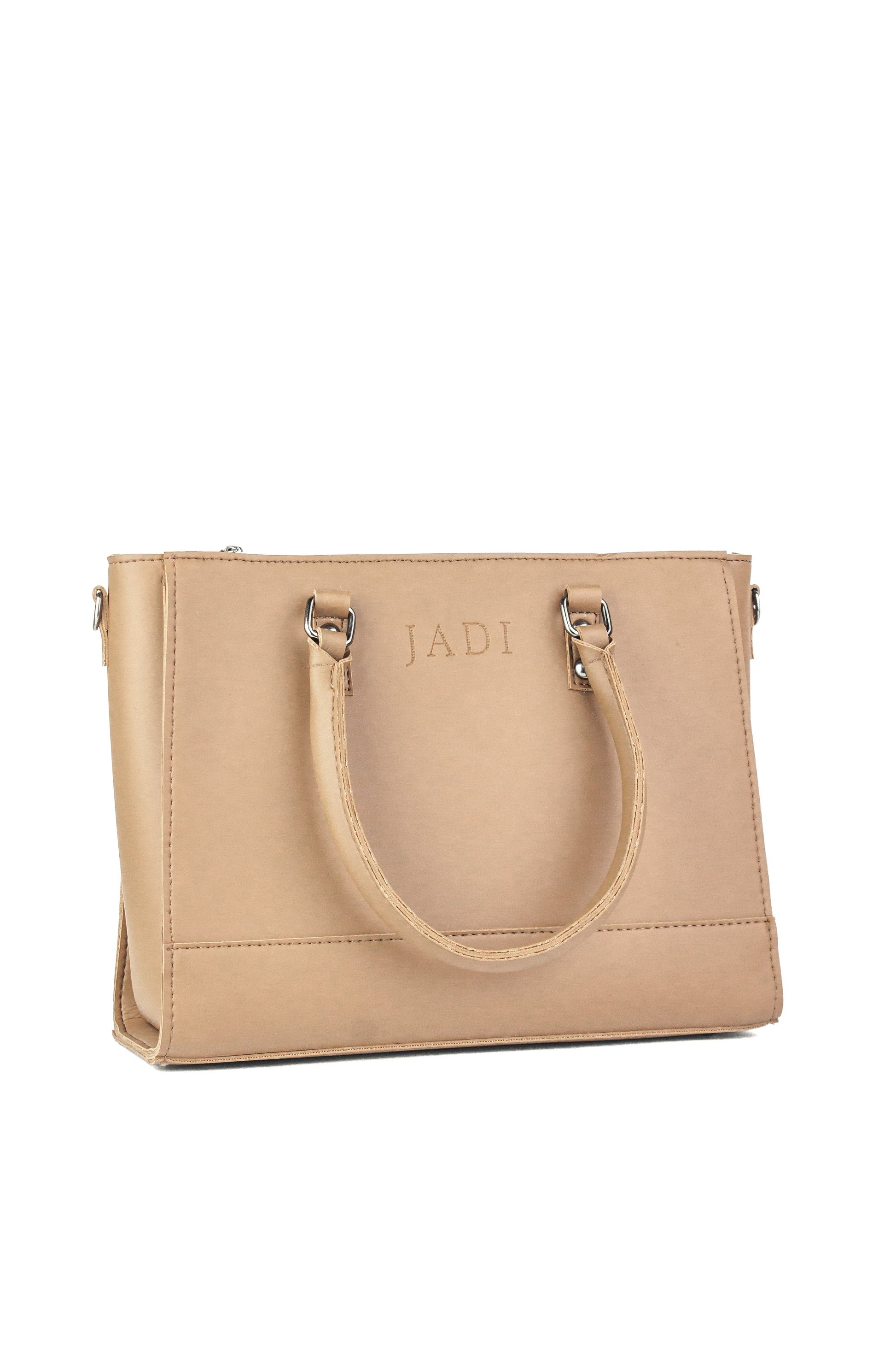 Soléa Handbag Beige flat lay — JADI quiet luxury handbag