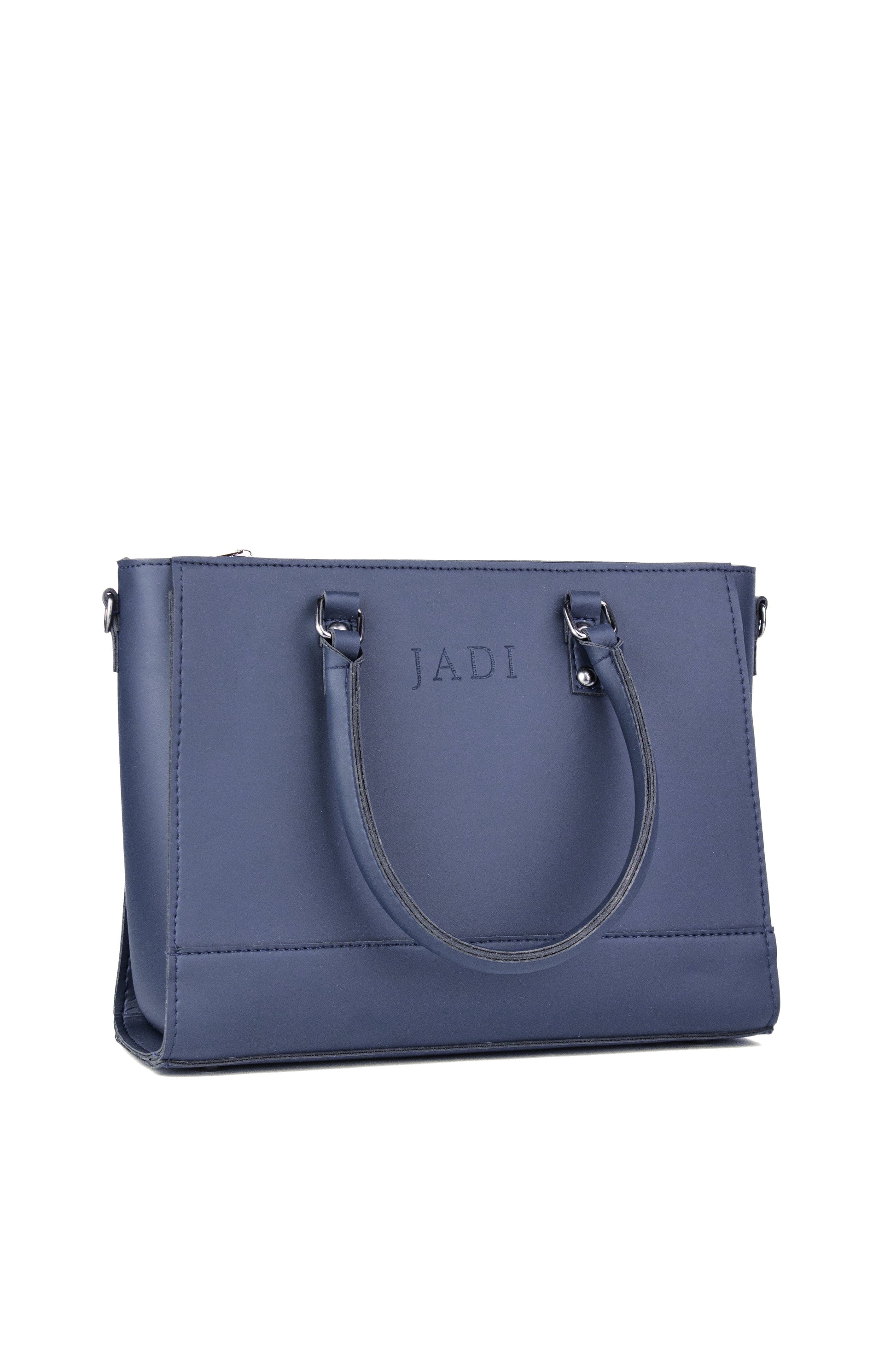 Soléa Handbag Blue flat lay — JADI Pakistan quiet luxury