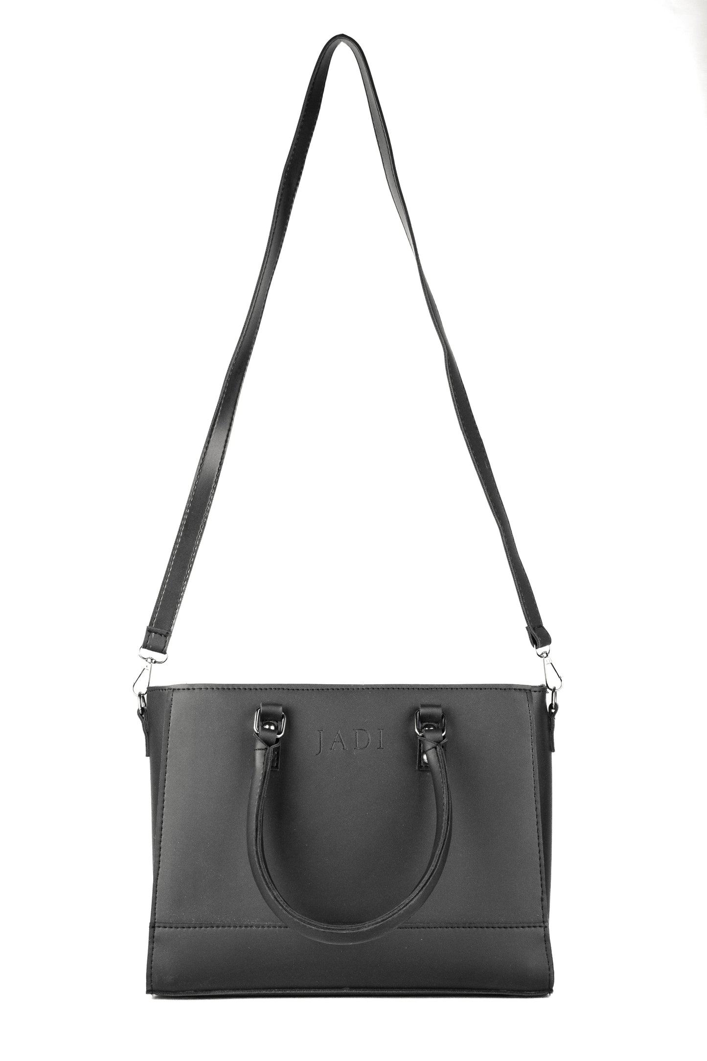 Soléa Handbag Black lifestyle — minimal luxury handbag Pakistan