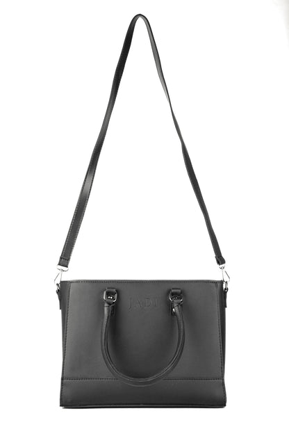 Soléa Handbag Black lifestyle — minimal luxury handbag Pakistan