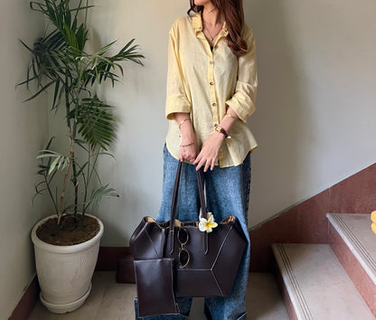 Solis Tote Choco Brown