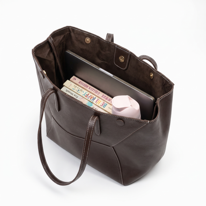 Solis Tote Choco Brown