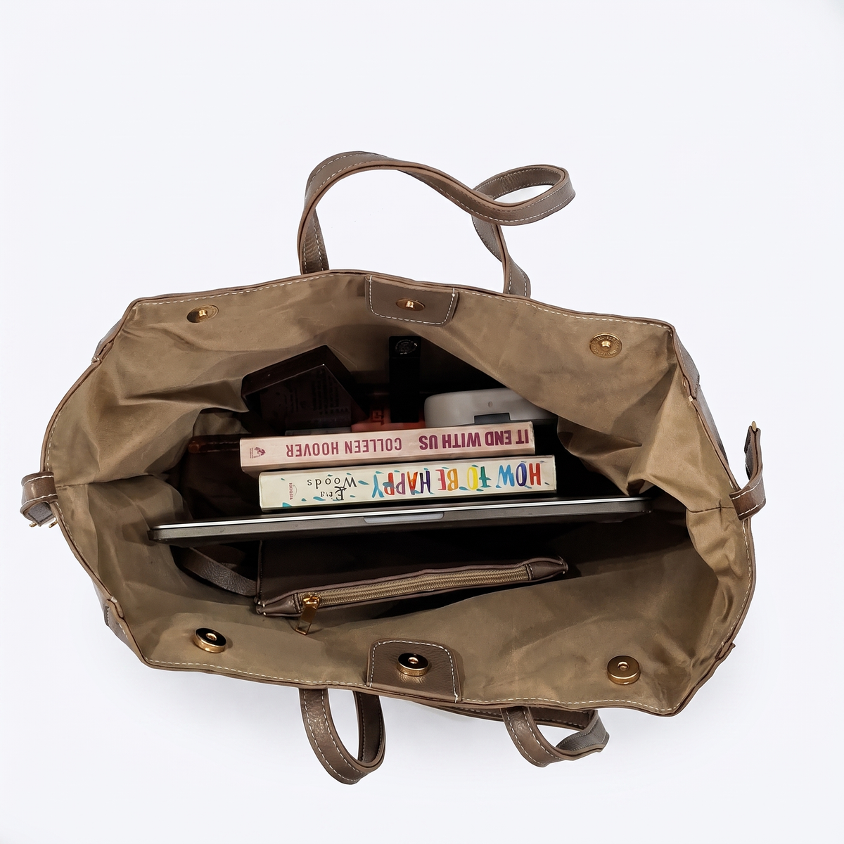 Solis Tote Coffee Brown