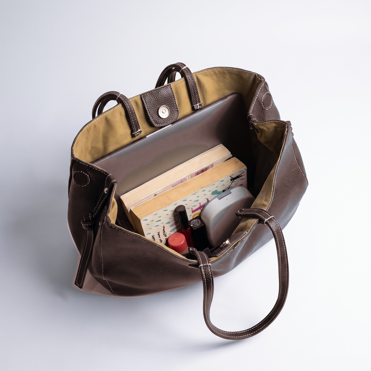 Savia Tote Choco Brown